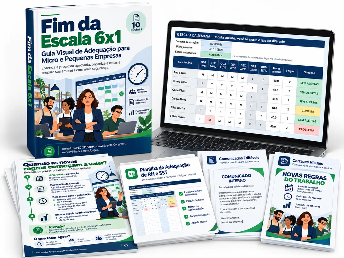 Kit de Adequação à Nova Jornada 5x2