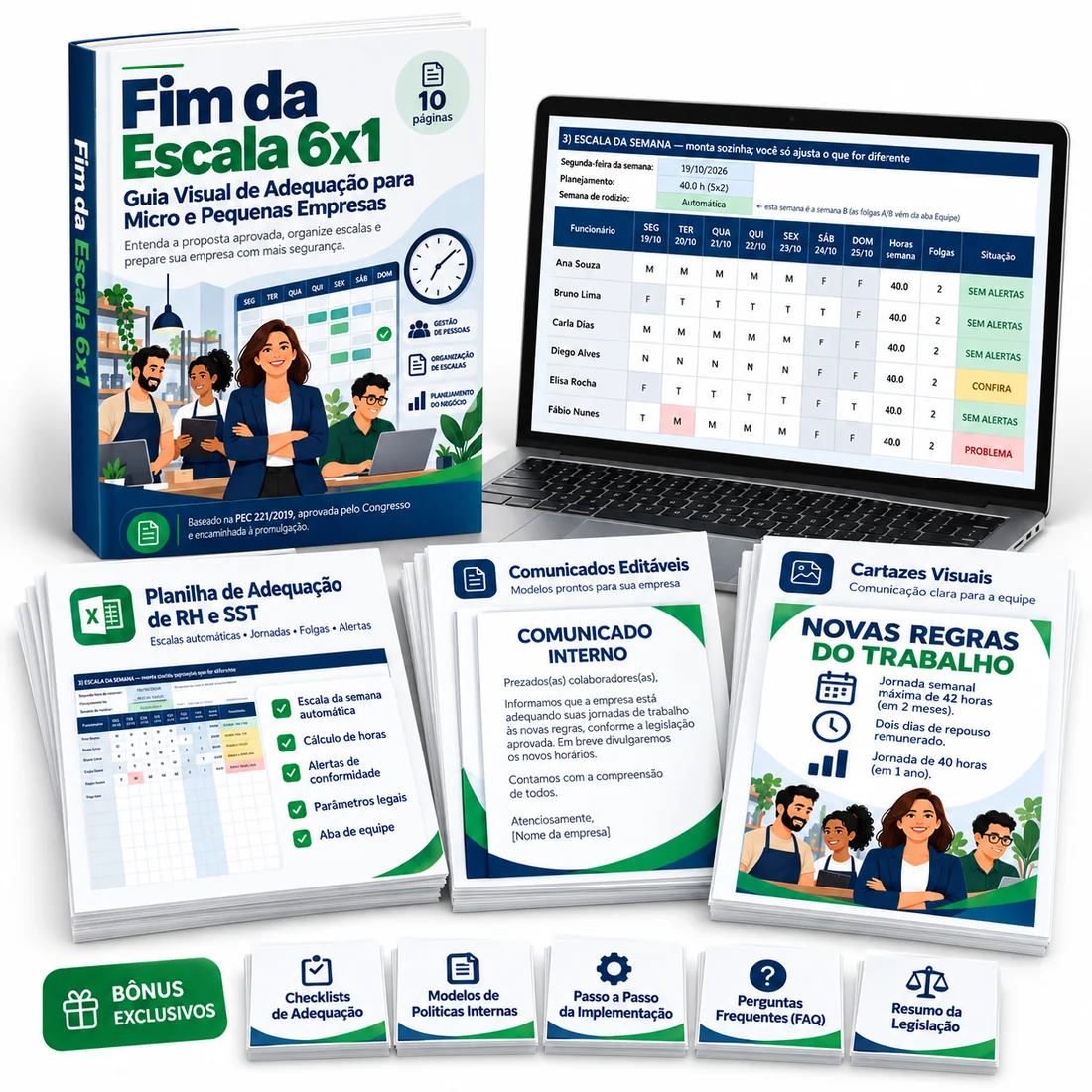 Kit completo de adequação 5x2